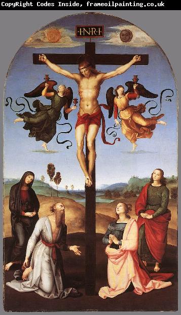 RAFFAELLO Sanzio Crucifixion (Citt di Castello Altarpiece) g